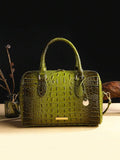 Pistachio Crocodile Bag