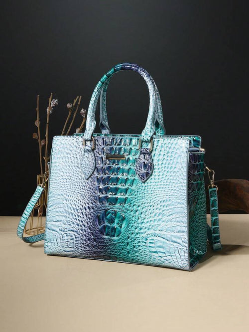 Aqua Lagoon Crocodile Bag Set