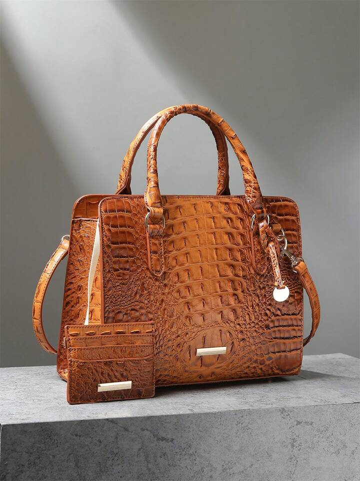 Toasted Crocodile Bag