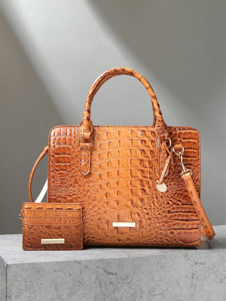 Toasted Crocodile Bag