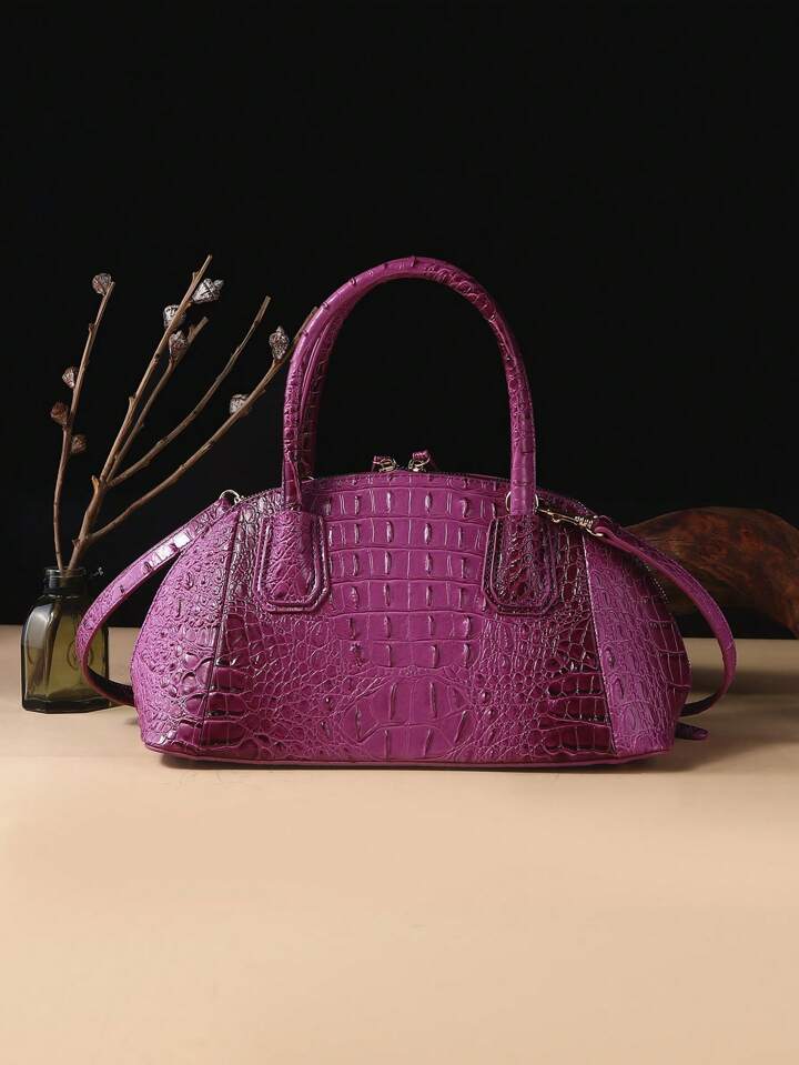 Wild Orchard Crocodile Bag