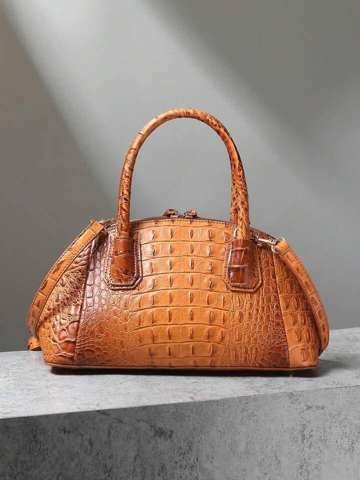 Toasted Crocodile Bag