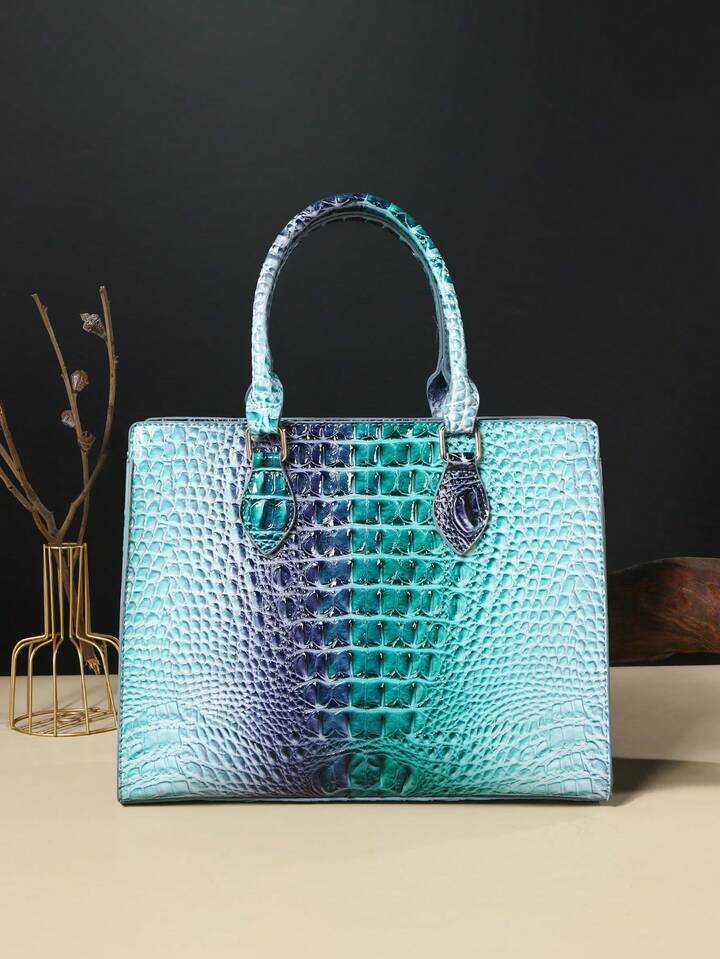Aqua Lagoon Crocodile Bag Set