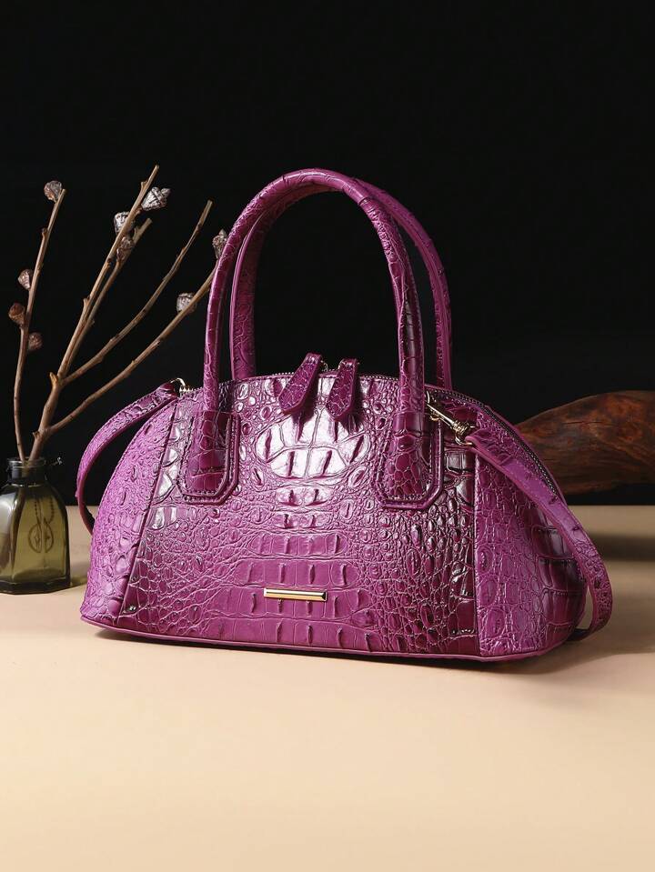 Wild Orchard Crocodile Bag