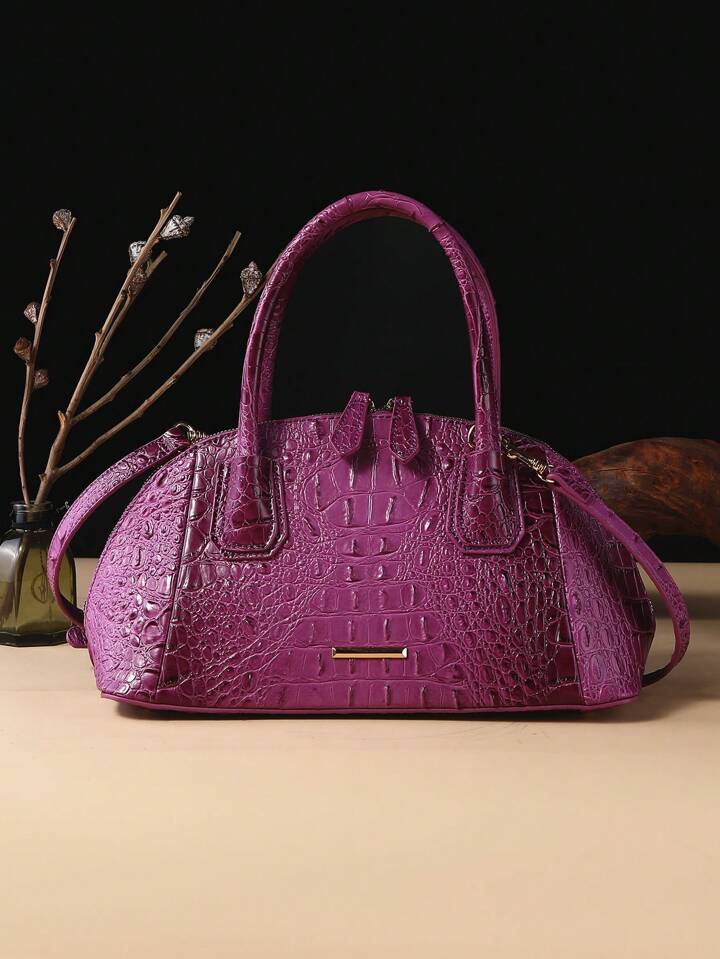 Wild Orchard Crocodile Bag