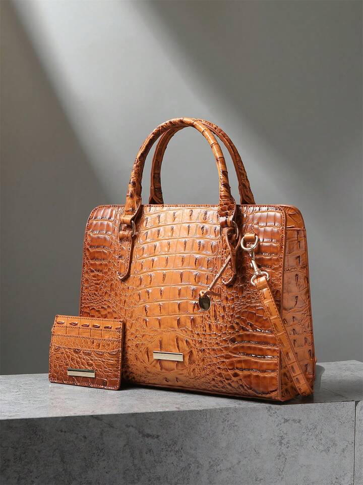 Toasted Crocodile Bag